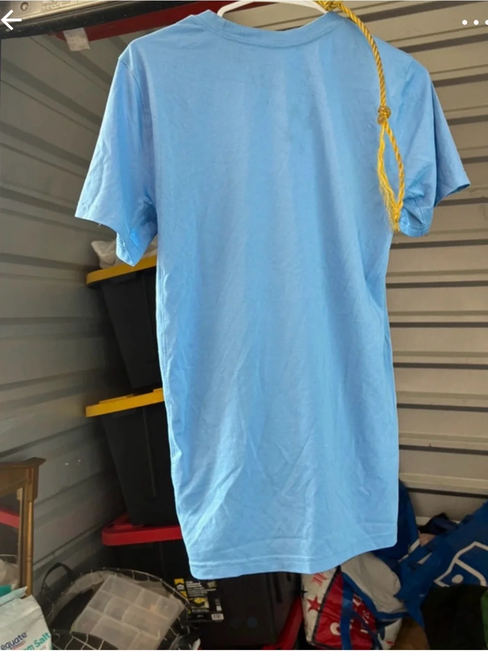 Jordan Men's Carolina Blue Graphic Short Sleeve Tee